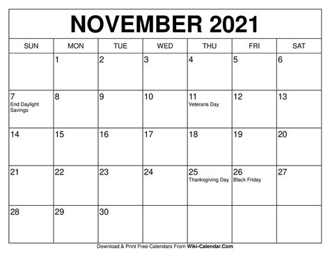 November 21 .
